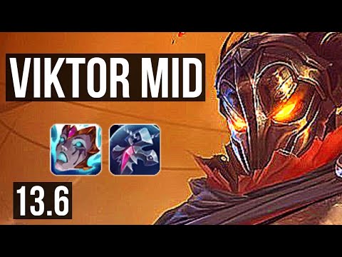 VIKTOR vs LEBLANC (MID) | 4/2/9, 400+ games | KR Master | 13.6