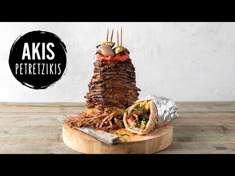 Homemade Pork Gyros | Akis Petretzikis