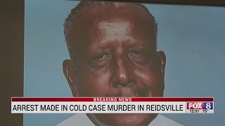 Arrest made in Reidsville cold case, law enforcement says