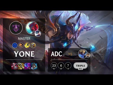Yone ADC vs Ezreal - EUW Master Patch 11.21