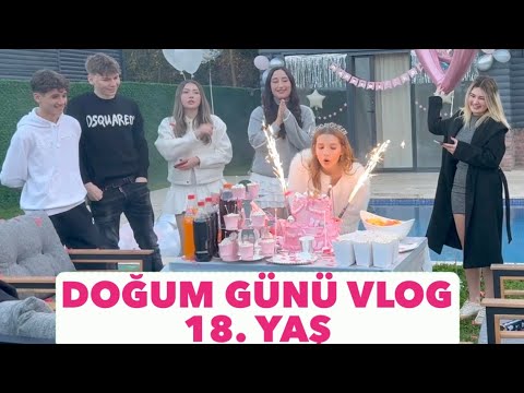 Doğum Günü Vlog. Ecrin Su Çoban 18. Yaş