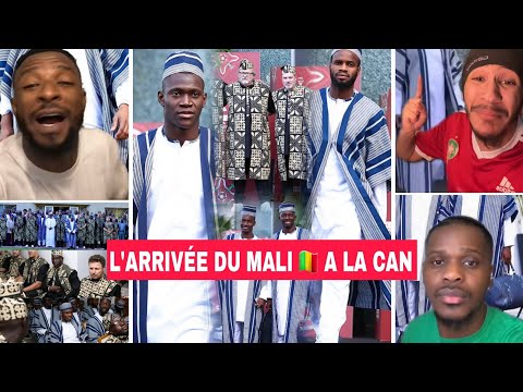 🚨CAN 2025 : L'arrivée des joueurs du Mali🇲🇱 en tenues traditionnelle au Maroc 🇲🇦 fait le buzz 