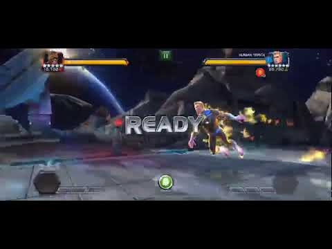 Uncollected human torch boss- one shot by my boi Gedyxman