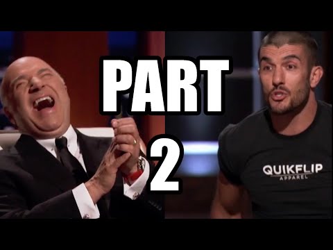 Shark Tank Best Pitch Ever - Hoodie Backpack by Quikflip Apparel w/ Rener Gracie (Part 2/5)
