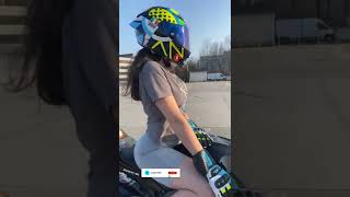 Hot girl whatsapp status 🔥🔥 Suzuki 💥 Bike