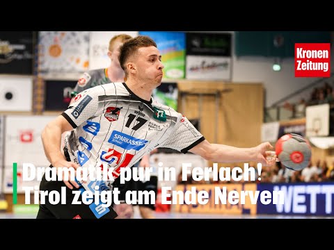 VIDEO-HIGHLIGHTS: Schwaz vergibt in letzter Sekunde einen Punkt | krone.tv SPORT