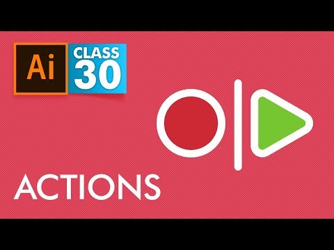 Adobe Illustrator Actions Class 30 Urdu Hindi