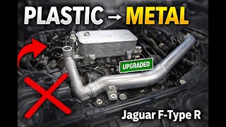 F-Type R Supercharger OFF: Oil Cooler, Water Pump, Thermostat & Coolant Pipe Upgrade (FULL GUIDE)