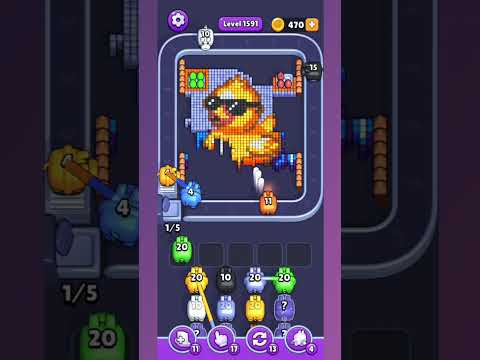 Walkthrough de Pixel Flow Nivel 1591