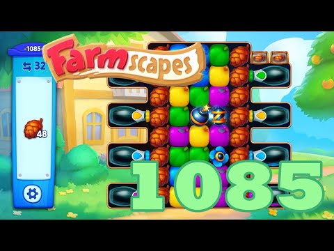 Farmscapes Level 1085 HD Gameplay Walkthrough | 3 - match game | android | ios | pc | app