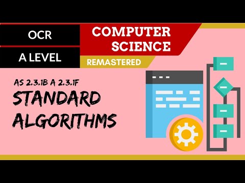 147. OCR A Level (H046-H446) SLR25 - 2.3 Standard algorithms