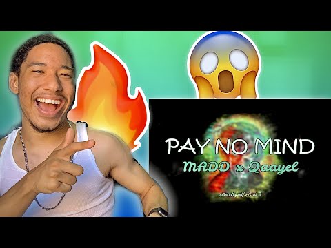 (Morocco Rap) MADD x Qaayel - PAY NO MIND (Prod by Coldmind) REACTION!!!