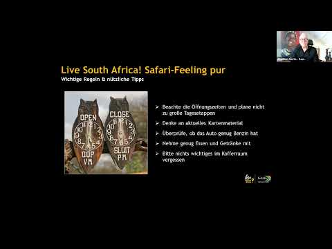 WEBINAR-SERIE 2023 „Live South Africa!” Teil 2 von 3 - Safari-Liebe neu entdeckt