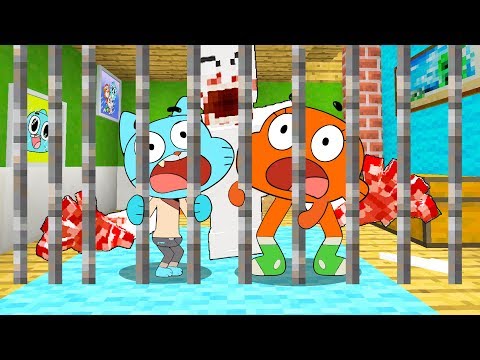 FUOCHETTO SALVA GUMBALL E DARWIN DA SCP 096 - CartoonCraft #2