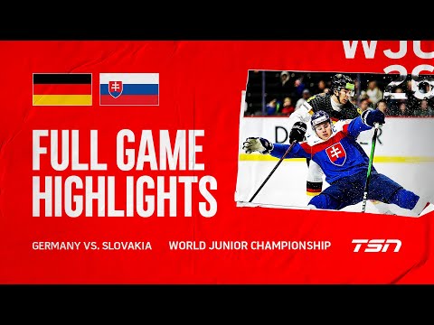 Germany vs. Slovakia FULL HIGHLIGHTS | 2026 World Junior Championship