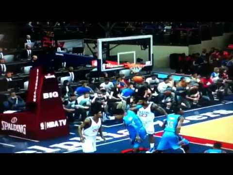 Myplayer crazy dunk on Nerlens Noel