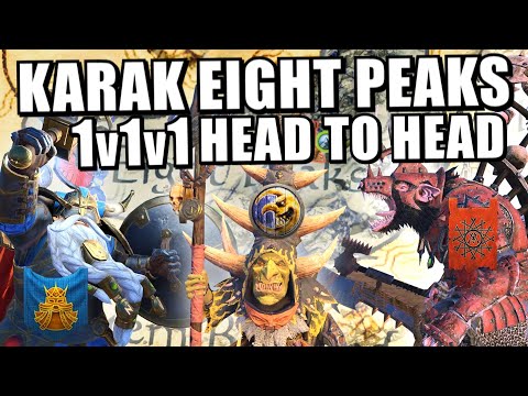 🔴 1v1v1 Head to Head Race to Karak Eight Peaks Campaign