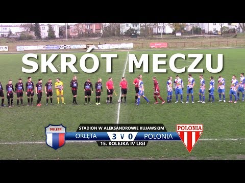 Skrót meczu Orlęta - Polonia Bydgoszcz 3:0 // 15. kolejka IV ligi