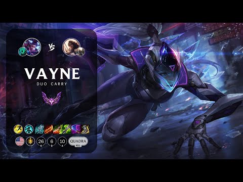 Vayne ADC vs Samira - NA Master Patch 13.12