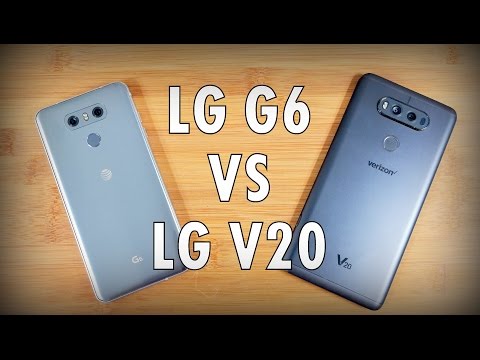 LG G6 vs LG V20! Is the G6 a V20 killer? Smartphone Showdown! | Pocketnow