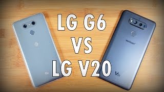 LG G6 vs LG V20! Is the G6 a V20 killer? Smartphone Showdown!