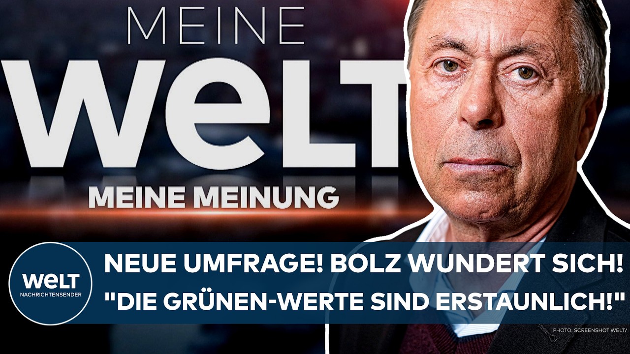 DEUTSCHLAND: "Die Grünen-Werte sind erstaunlich!" I MEINE WELT - MEINE MEINUNG