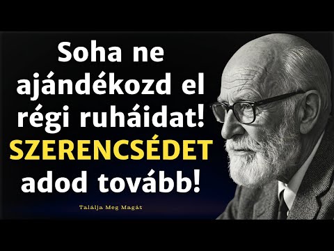 Soha ne AJÁNDÉKOZD el a régi RUHÁIDAT a SZERENCSÉDET adod vele tovább - Pszichológia