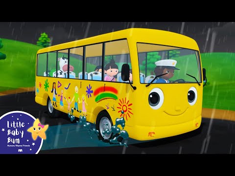 Wheels on the Bus (Rain Rain Go Away) | LittleBabyBum - New Baby Songs & Nursery Rhymes