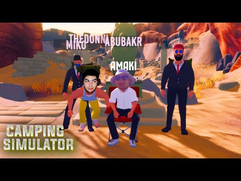TOG'DA KIMLARNI UCHRATIB QOLDIK/CEMPING SIMULATOR/#2