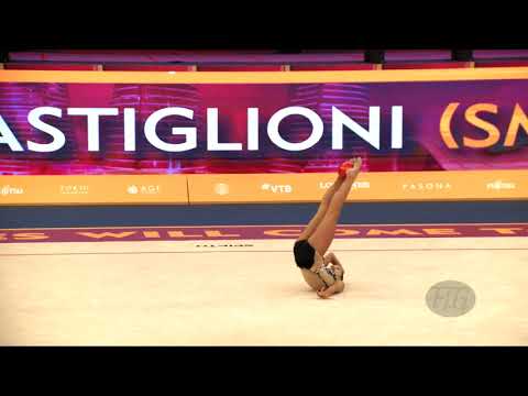 CASTIGLIONI Lucia (SMR) - 2019 Rhythmic Worlds, Baku (AZE) - Qualifications Ball