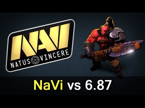 NaVi vs 6.87 — Megacreeps comeback Dota 2