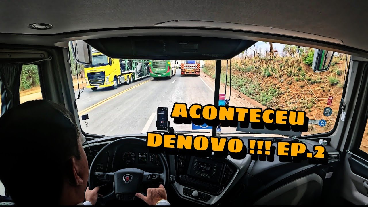 ARMADILHA DOS LADRÕES Aqui em Minas Gerais MG. No Marcopolo G8 DD da Tocantins.