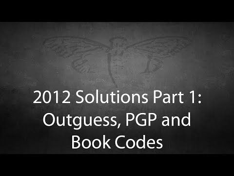 2012 Cicada 3301 Solutions Part 1