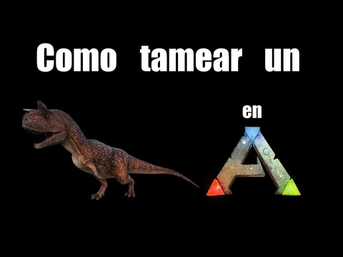 Como tamear/domar un Carnotaurus en Ark Survival Evolved///Peter Alfario