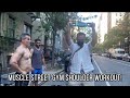 Old School Muscle Street Gym Workout: Shoulders!