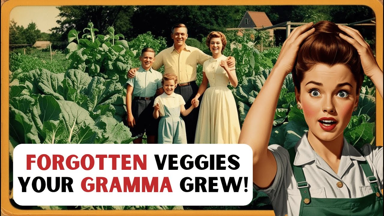 15 FORGOTTEN Vegetables Your Grandparents Grew That NEED to Come Back