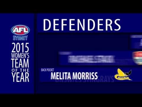 The 2015 AFL Sydney Women's Team of the Year - Defenders