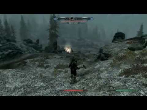 The Elder Scrolls V: Skyrim - "epischer" Drachenkampf / Teamwork mit einem Riesen