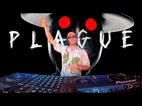Plague Techno DJ Set - Agoria @ Double Mixte with Portalls visuals [4K]