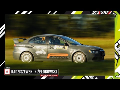 Radziszewski/Żełobowski - Mitsubishi Lancer Evo X - Rajdowe Kryterium Orlika 2023