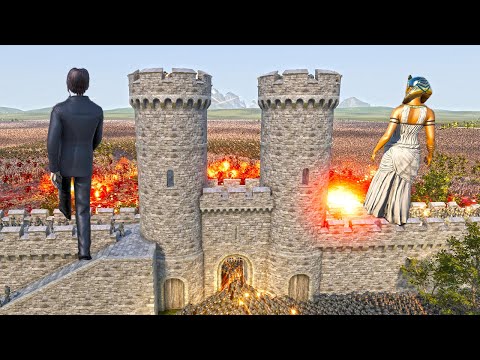 can JOHN WICK & CLEOPATRA defend Fortress from 5 million Demonic Army ?? UEBS 2