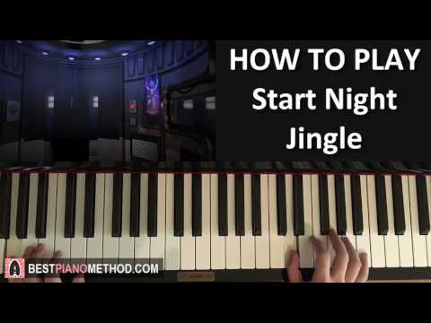 HOW TO PLAY - FNAF Sister Location OST: Start Night Jingle  (Piano Tutorial Lesson)