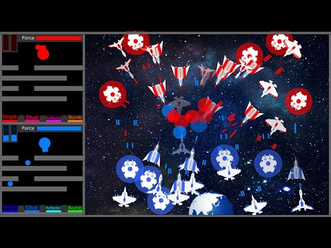 Alien vs. Earth Union in Algodoo