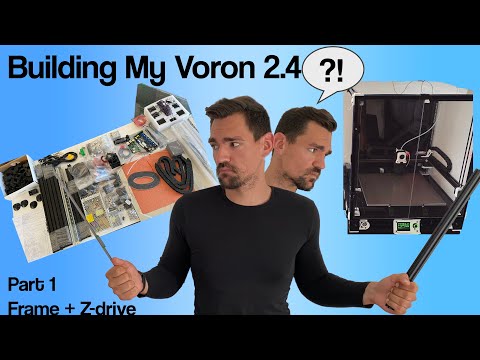 Voron 2.4 3D printer building - EP 1.  #myvoronjourney - 4K HD feeling video