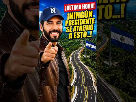 ⏰🇸🇻 ÚLTIMA HORA:😱 ¡NADIE LO ESPERABA! Bukele inaugura acceso CLAVE en Las Truchas 🚧