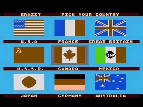 summer games atari 800