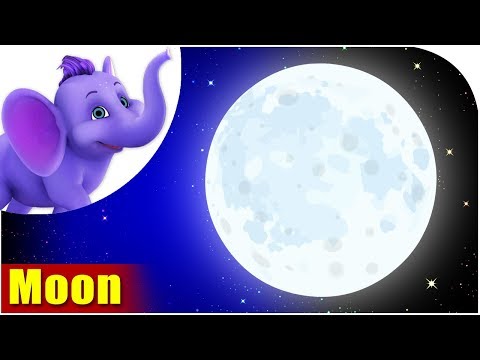 Solar System - Song on the Moon in Ultra HD (4K)