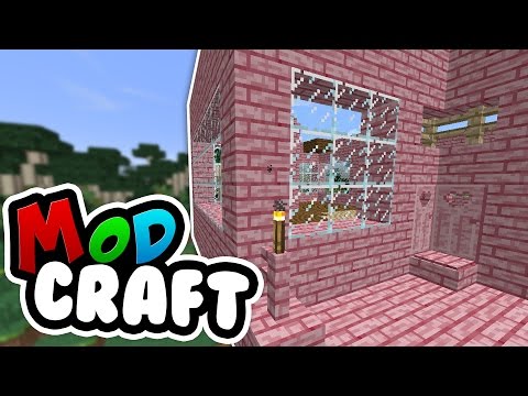 Minecraft: ModCraft - Ep 14 "ACTUALLY BUILDING OUR HOUSE!" (Modded Survival)