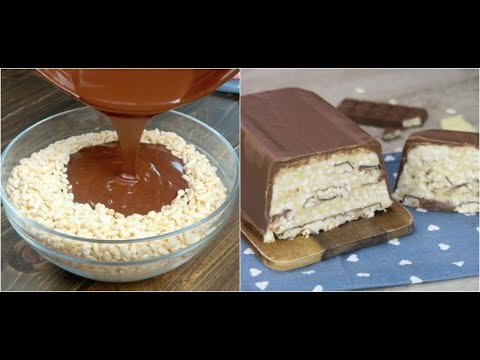 Puffed rice chocolate treats ready in no time!