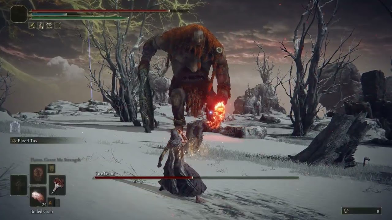 NG+8 FIRE GIANT using Varre's Bouquet
